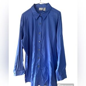 Chico's Blue Button Down